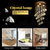 Image of Crystal Chandelier Contemporary Ceiling Light CrystalLight Fixture with 3 ighting for Living Room Dining Room Bedroom