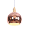 Image of Modern Pendant Light E27 Metal Nordic Suspension Lampshade Rosered Gold Hanging Lamp for Restaurant Bar Hotel