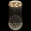 Image of Etelux Modern Chandelier Lights Crystal Rain Drop Ceiling Lighting Pendant Lights with 6 Lights