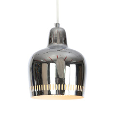 Etelux Modern Pendant Light, Metal Creative Suspension Lampshade, Nordic E27 Chorme Hanging Light for Restaurant Bar Hotel