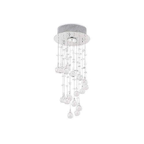 Crystal Chandeliers, Mini Modern Ceiling Light Lamp Flush Mount Fixture for Hallway, Bar, Kitchen, Dining Room, Kids Room