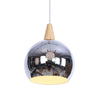 Image of Modern Pendant Light E27 Metal Nordic Suspension Lampshade Chrome Hanging Lamp for Restaurant Bar Hotel