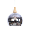 Image of Modern Pendant Light E27 Metal Nordic Suspension Lampshade Chrome Hanging Lamp for Restaurant Bar Hotel