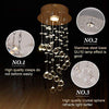 Image of Crystal Chandeliers, Mini Modern Ceiling Light Lamp Flush Mount Fixture for Hallway, Bar, Kitchen, Dining Room, Kids Room