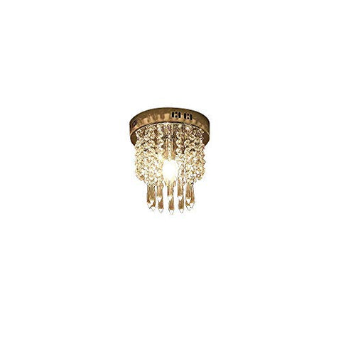 Crystal Chandeliers, Crystal Ceiling Lamp, Modern Flush Mount Crystal Pendant Light Fixtures for Hallway, Living Room, Dining Room