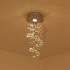 Image of Crystal Chandeliers, Mini Modern Ceiling Light Lamp Flush Mount Fixture for Hallway, Bar, Kitchen, Dining Room, Kids Room