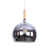 Image of Etelux Modern Pendant Light E27 Metal Nordic Suspension Lampshade Chrome Hanging Lamp for Restaurant Bar Hotel