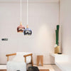 Image of Modern Pendant Light E27 Metal Nordic Suspension Lampshade Rosered Gold Hanging Lamp for Restaurant Bar Hotel