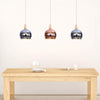 Image of Modern Pendant Light E27 Metal Nordic Suspension Lampshade Rosered Gold Hanging Lamp for Restaurant Bar Hotel